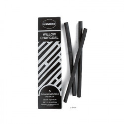 Willow Charcoal - Boite de 5 Fusains - 6mm - Petit buisson