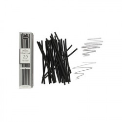 Willow Charcoal - Box of 25 Charcoal - 2-3mm - Miniature