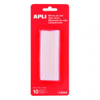 APLI - Spare Hot Melt Sticks - 10 Sticks - 7,5mm x 10cm
