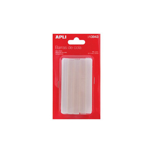 APLI - Spare Hot Melt Sticks - 10 Sticks - 11mm x 10cm