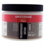 AMSTERDAM - Transparent Gesso - Jar of 500ml