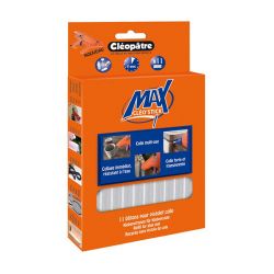 Cléopâtre - 11 x Refills for Big Glue Gun - Cleo'STICK MAX - Extra Strong - Big Sticks