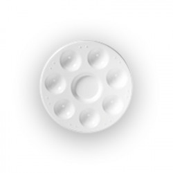 Phoenix - Plastic Palette - YM-D2 - Round - 12cm