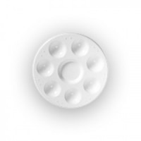 Phoenix - Palette Plastique - YM-D2 - Ronde - 12cm