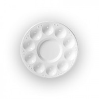 Phoenix - Palette Plastique - YM-D1 - Ronde - 17cm