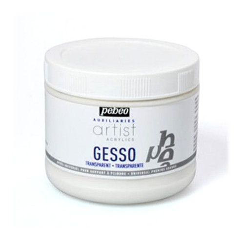Pébéo - Gesso Transparent - Apprêt Transparent - 500ml