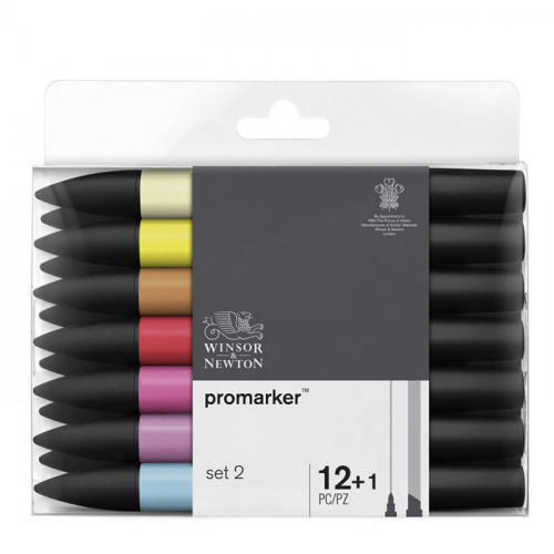 Winsor & Newton - ProMARKER - Set of 12 - SET 2