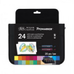 Winsor & Newton - ProMARKER - Trousse de 24 - ARTS ET ILLUSTRATION