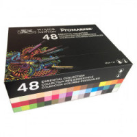 Winsor & Newton - ProMARKER - Box of 48 - ESSENTIAL COLLECTION