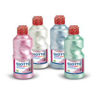 GIOTTO - Pearl Paint - Extra Quality - Gouache Nacrée - Bouteille de 250ml