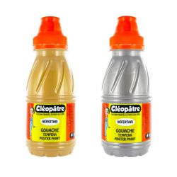 Cléopâtre - Metallic Paint - Nefertari Premium - Gold / Silver - 250ml Bottle