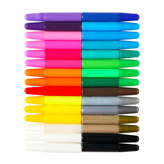 TULIP - Peinture 3D - Multi-Surfaces - Lot de 30 x 6ml - MINI - WRITERS