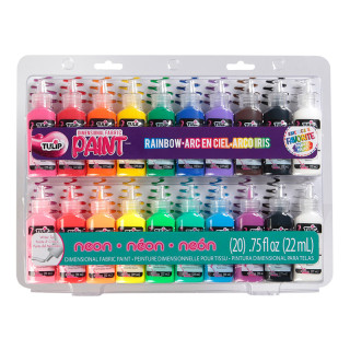 TULIP - Peinture 3D - Multi-Surfaces - Lot de 20 x 22ml - MULTI - PARTY