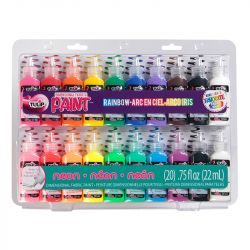 TULIP - Peinture 3D - Multi-Surfaces - Lot de 20 x 22ml - MULTI - PARTY