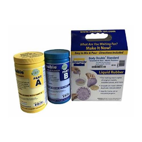Smooth-On - Silicone - Body Double™ Standard - Skin Safe Lifecasting - Pint A + Pint B (946ML) (Skin Safe)