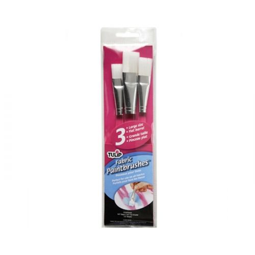 TULIP - Pinceaux pour Tissus - Flat Brush Set - Lot de 3