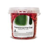 Montana Colors - MTN - Sray CAP - Transversal Fat Cap (Red / Black) - Chiseled Line - By Unit & Box of 120