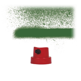 Montana Colors - MTN - Sray CAP - Transversal Fat Cap (Red / Black) - Chiseled Line - By Unit & Box of 120