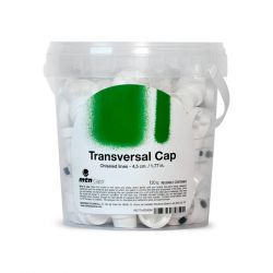 Montana Colors - MTN - Sray CAP - Transversal Cap (Blanc / Noir) - Biseauté - À l'Unité & Boite de 120