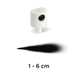 MOLOTOW - Sray CAP - 9007 - NY Fat Cap (Blanc / Noir) - Régulier - À l'Unité & Sachet de 100