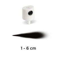 MOLOTOW - Sray CAP - 9007 - NY Fat Cap (Blanc / Noir) - Régulier - À l'Unité & Sachet de 100