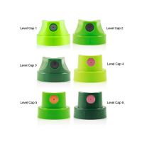 MONTANA CANS - Spray CAP - Sachet de 6 Mixed Level Cap - Fin à Large