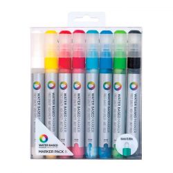Montana Colors - Water Based Markers - 5mm Tip - Pack of 8