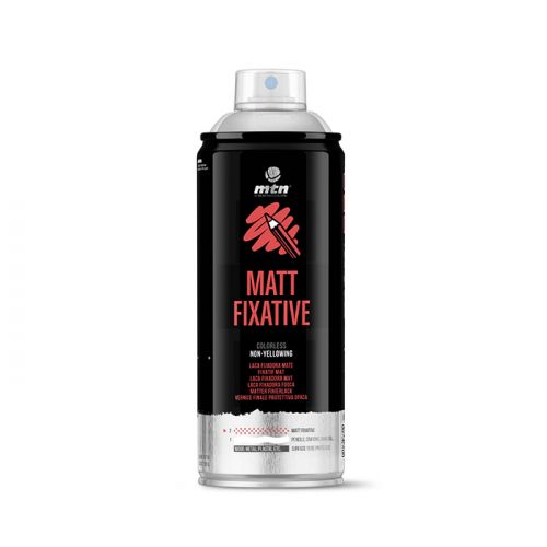 Montana Colors - MTN PRO - Fixatif / Laque Mate - Techniques Sèches - 400ml