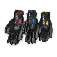 Montana Colors - MTN Pro Glove - Gants en Polyester - Noir - Taille M / L ou XL