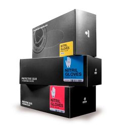 Montana Colors - MTN Nitrilo - Nitrile Gloves - Black - Size M / L or XL - Box of 100