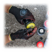 Montana Colors - MTN Pro Glove - Gants en Polyester - Noir - Taille M / L ou XL