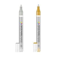 Montana Colors - MTN Water Based - Feutre Peinture Base Eau - Pointe 1,2mm - Or ou Argent