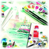 LUKAS AQUARELL STUDIO - Aquarelle Fine - Qualité Professionnelle - 10ml