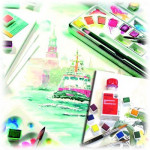 LUKAS AQUARELL STUDIO - Fine & Moist Aquarelle - Professional Quality - 10ml