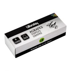 Wonday - Agrafes - 26/6 - Boîte de 5000