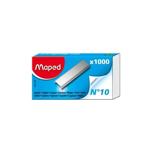 MAPED - Agrafes - N10 - Boîte de 1000