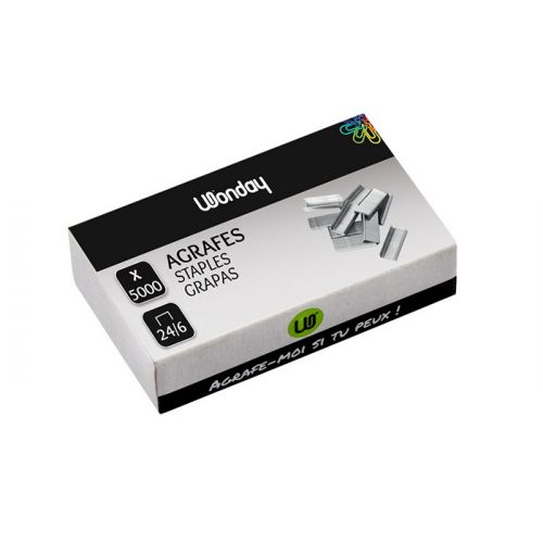 Wonday - Staples - 24/6 - Box of 5000