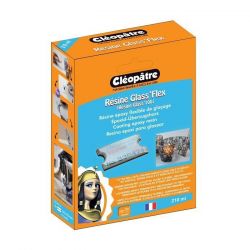 Cléopâtre - Glass'Flex - Résine Epoxy - Flexible / Pliable - 210ml
