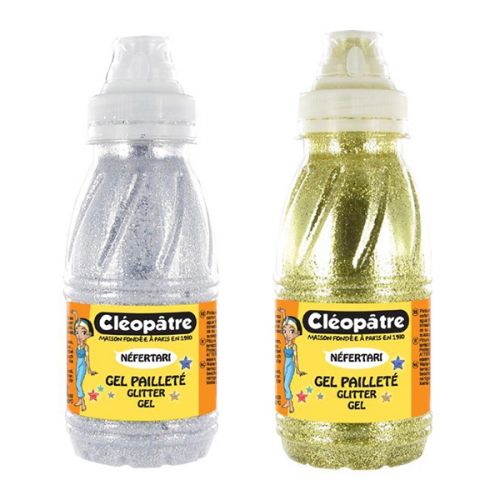 Cléopâtre - Glitter Gel - 250ml - Gold or Silver