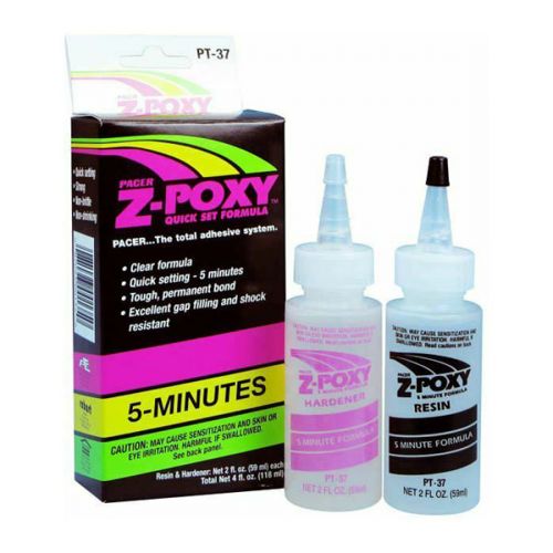 Zap-A-Gap - Z-Poxy - "5-Minute" Epoxy Formula - Colle Epoxy - 4OZ