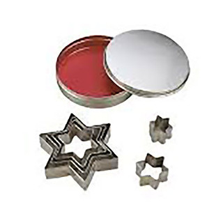 Efco - Lot de 6 Emporte-Pièces - Etoiles - De 2 à 8cm