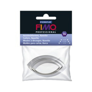STAEDTLER - FIMO Professional - Lot de 3 Emporte-Pièces - Set "Amande"