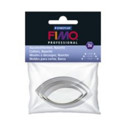 STAEDTLER - FIMO Professional - Lot de 3 Emporte-Pièces - Set "Amande"