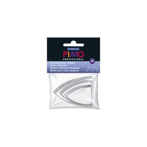 STAEDTLER - FIMO Professional - Lot de 3 Emporte-Pièces - Set "Fanion"