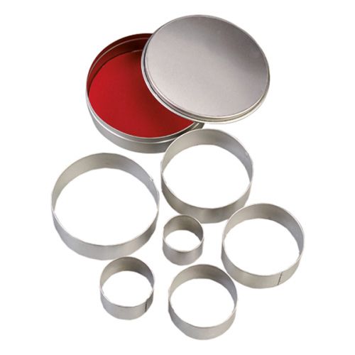 Efco - Set of 7 Cutters - Rounds - From 3 to 8cm