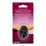 CERNIT - Set of 6 Metal Cutters - Ovals