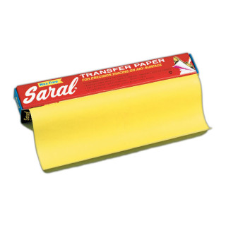 Sally's by Saral® - Papier Transfert - Sans Cire - 40 x 60cm - Jaune