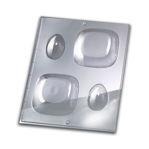 Efco - 3D Soap Molds (2) - Square & Egg - 9x9cm & 6x4cm