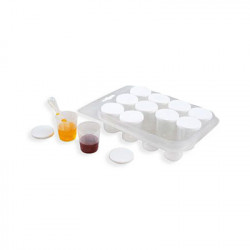 O'Color - Lot de 12 Pots Gradués + Pipette