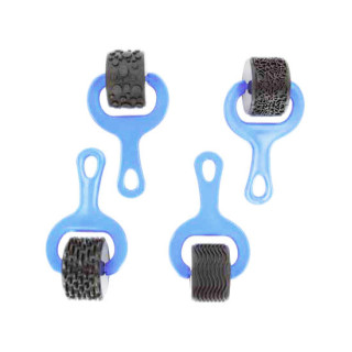 O'Color - Lot de 4 Rouleaux à Effets - Orange - Plastique Dur